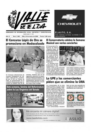N&uacute;mero 2.465 - 24 de marzo de 2006
