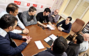 La Plataforma Sindical de la Polic&iacute;a Local se re&uacute;ne con Rub&eacute;n Alfaro
