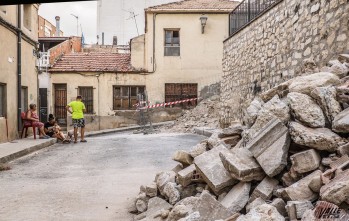 Arrancan las obras en las plazas del Matadero y de Santiago