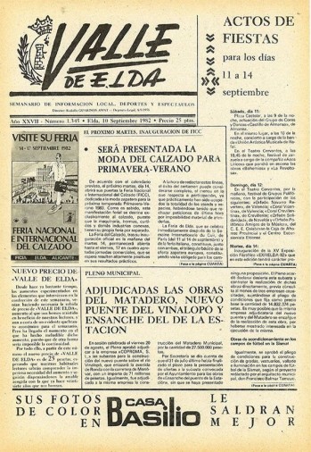 N&uacute;mero 1.345 - 10 de septiembre de 1982