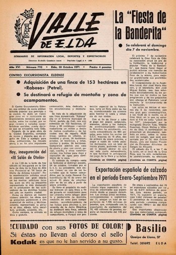 N&uacute;mero 0792 - 30 de octubre de 1971