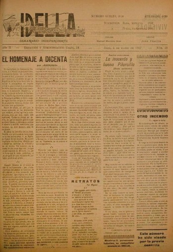Idella n&ordm; 056 - A&ntilde;o 1927
