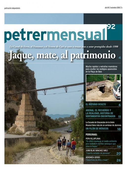 Petrer Mensual Nº 92<span>Noviembre de 2008</span>