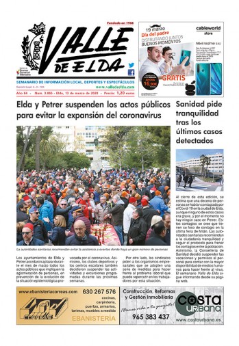 N&uacute;mero 3.065 - 13 de marzo de 2020