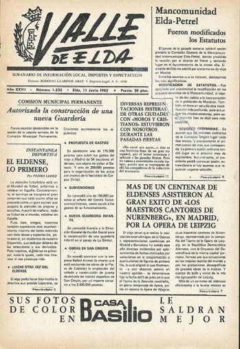 N&uacute;mero 1.335 - 11 de junio de 1982