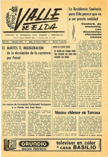 N&uacute;mero 0963 - 8 de febrero de 1975