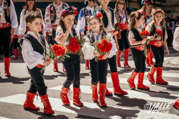 Flores al patr&oacute;n