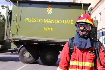 La UME en Elda