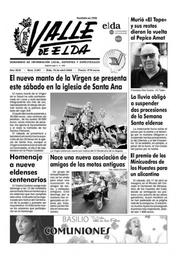 N&uacute;mero 2.381 - 16 de abril de 2004