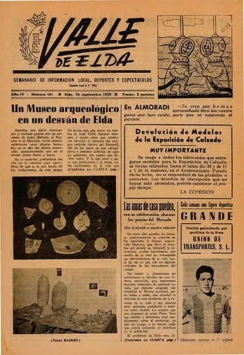 N&uacute;mero 0161 - 26 de septiembre de 1959