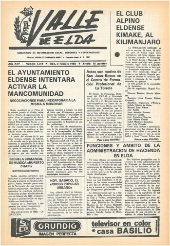 N&uacute;mero 1.218 - 2 de febrero de 1980