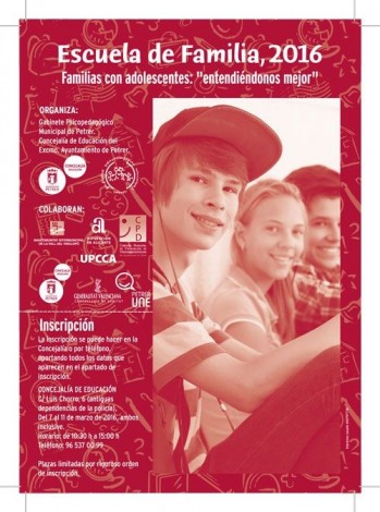 Petrer presenta la nueva edici&oacute;n de la Escuela de Familias "Enti&eacute;ndenos mejor" sobre violencia de g&eacute;nero