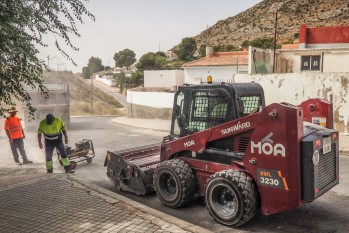 Comienzan las obras para mejorar las calles Manzano y Limonero, en la zona de La Melva