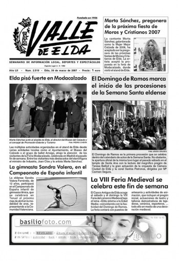 N&uacute;mero 2.510 - 30 de marzo de 2007