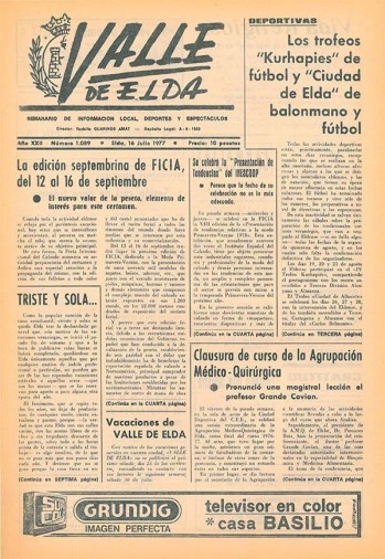 N&uacute;mero 1.089 - 16 de julio de 1977