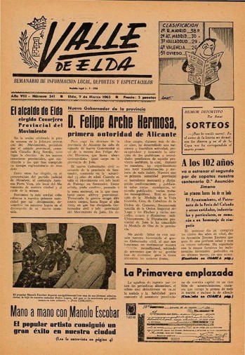 N&uacute;mero 0341 - 9 de marzo de 1963