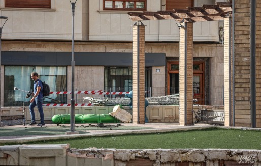 Empiezan las obras de remodelaci&oacute;n de la Plaza del Zapatero