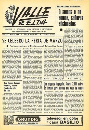 N&uacute;mero 0967 - 8 de marzo de 1975