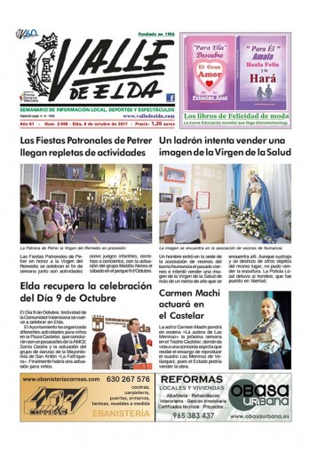 N&uacute;mero 2.958 - 6 de octubre de 2017