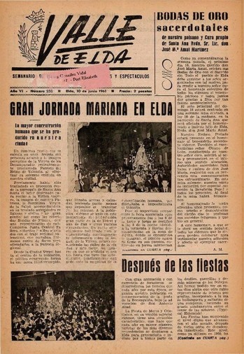 N&uacute;mero 0250 - 10 de junio de 1961