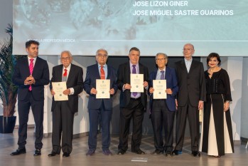 Siete doctores reconocidos por el Colegio Oficial de M&eacute;dicos de Alicante