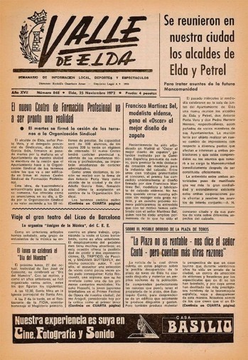 N&uacute;mero 0848 - 25 de noviembre de 1972