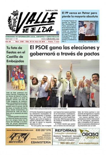 N&uacute;mero 2.863 - 29 de mayo de 2015