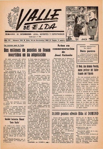 N&uacute;mero 0326 - 24 de noviembre de 1962