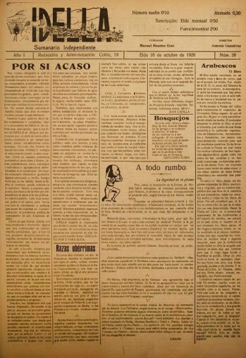 Idella n&ordm; 036 - A&ntilde;o 1926