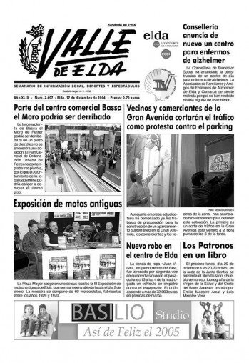 N&uacute;mero 2.407 - 17 de diciembre de 2004