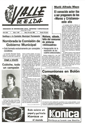 N&uacute;mero 1.479 - 24 de mayo de 1985
