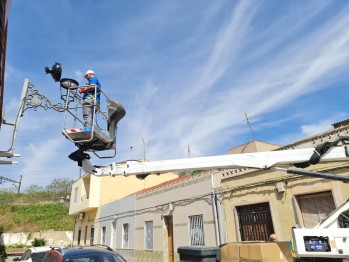 Comienza la renovaci&oacute;n de 6.000 luminarias con una actuaci&oacute;n cofinanciada con fondos europeos