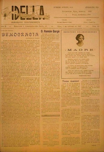 Idella n&ordm; 085 - A&ntilde;o 1927
