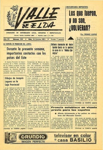 N&uacute;mero 0999 - 18 de octubre de 1975
