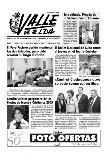 N&uacute;mero 2.418 - 4 de marzo de 2005