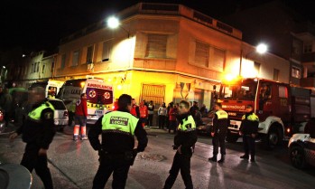 La explosi&oacute;n de una bolsa de gas en una vivienda en la calle San Ignacio de Loyola deja un herido