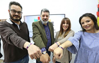Pulseras contra la violencia de g&eacute;nero "made in Elda"