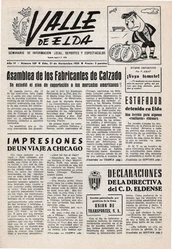 N&uacute;mero 0169 - 21 de noviembre de 1959