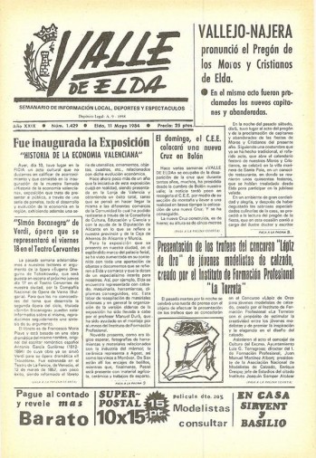N&uacute;mero 1.429 - 11 de mayo de 1984