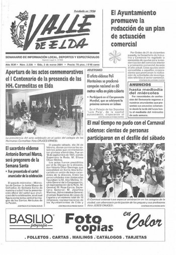 N&uacute;mero 2.236 - 2 de marzo de 2001