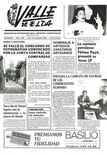 N&uacute;mero 1.890 - 17 de diciembre de 1993