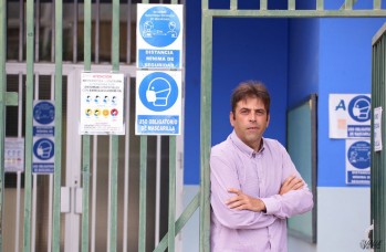 Carlos Vicente, presidente de las AMPAS de Elda: "Lamentamos que las obras de Miguel de Cervantes y Santa Infancia no est&eacute;n en primera posici&oacute;n"