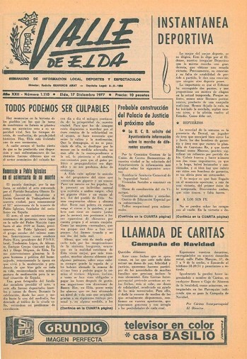 N&uacute;mero 1.110 - 17 de diciembre de 1977