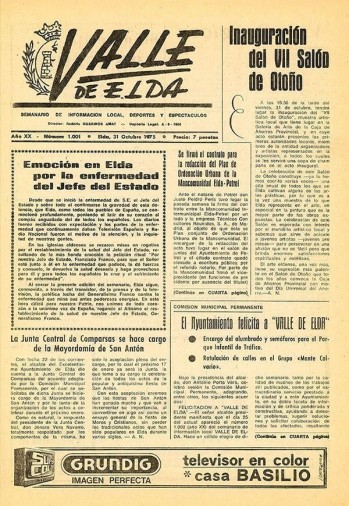 N&uacute;mero 1.001 - 31 de octubre de 1975
