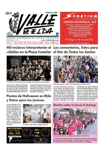 N&uacute;mero 2.961 - 27 de octubre de 2017