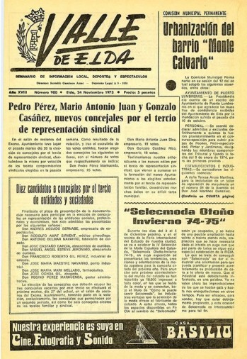 N&uacute;mero 0900 - 24 de noviembre de 1973