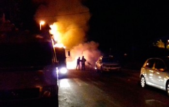 Tres incendios en sendas madrugadas consecutivas en la avenida de Ronda