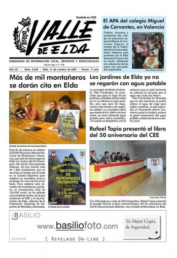N&uacute;mero 2.530 - 11 de octubre de 2007