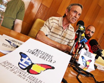 La Plataforma de la Auditor&iacute;a Ciudadana realiza un coloquio como muestra de apoyo al pueblo griego