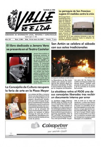 N&uacute;mero 2.586 - 16 de enero de 2009